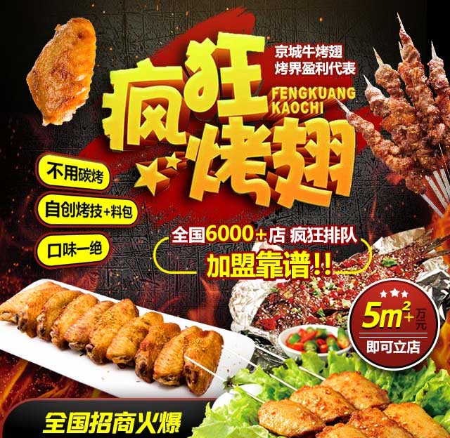 留坝奥尔良烤翅
